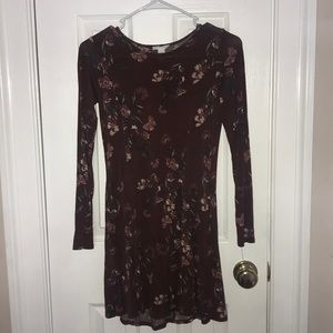 Long sleeved cozy fall dress!!